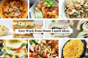 15 Recettes Rapides pour le Déjeuner en Télétravail