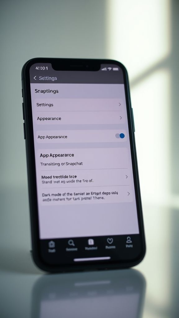 Snapchat noir sur iphone et android 2 comment mettre snapchat en noir
