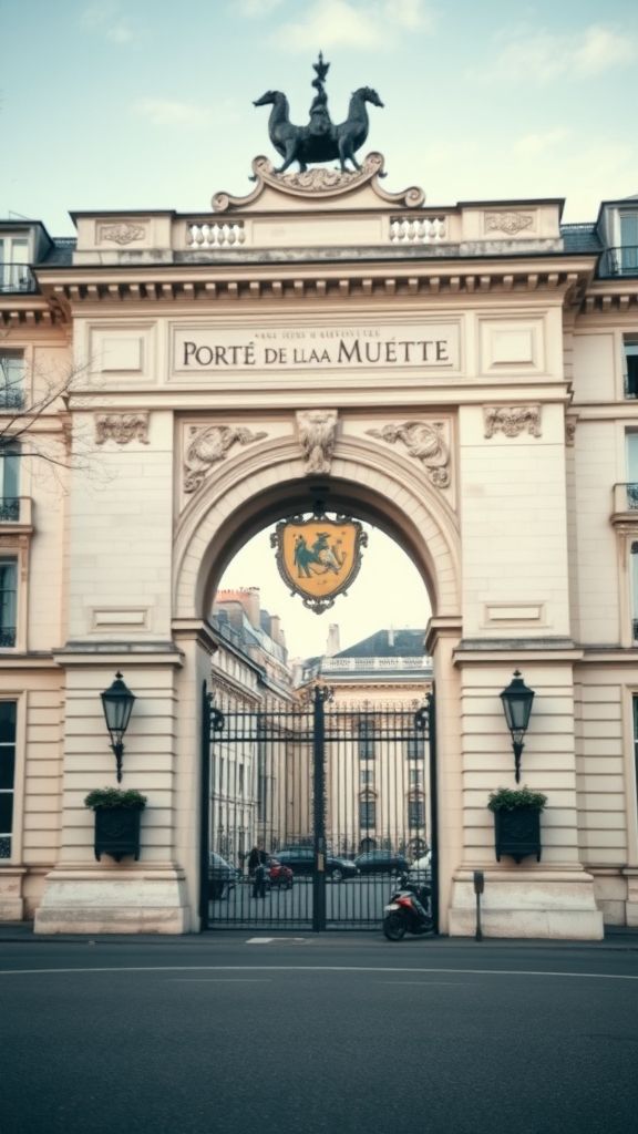 Porte de la muette : histoire et visite à paris 7 porte de la muette paris