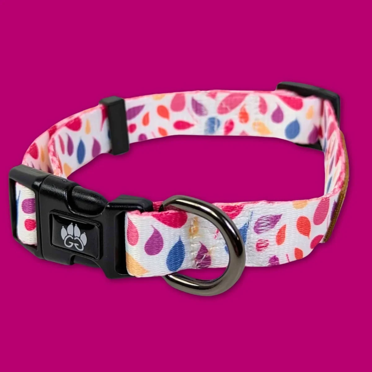 Collier pour chien : comment choisir le bon 1 Collier-petales-pour-chien